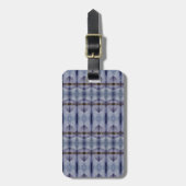Crocus Ikat 2 Fog Gepäckanhänger (Vorderseite vertikal)