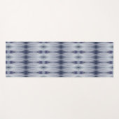 Crocus Ikat 5 Fog Yogamatte (Vorderseite (Horizontal))