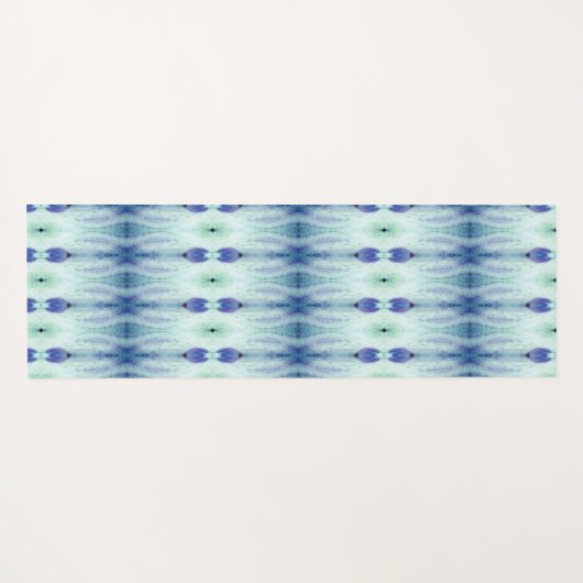 Crocus Ikat 5 Recoleta Yogamatte (Rückseite (Horizontal))
