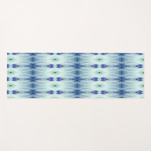 Crocus Ikat 5 Recoleta Yogamatte (Vorderseite (Horizontal))