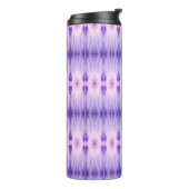 Crocus Ikat 5 Sangria Thermosbecher (Nach links gedreht)