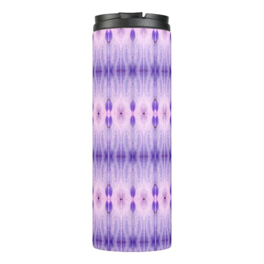 Crocus Ikat 5 Sangria Thermosbecher (Rückseite)