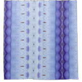 Crocus Ikat 6 Duschvorhang (Vorderseite)