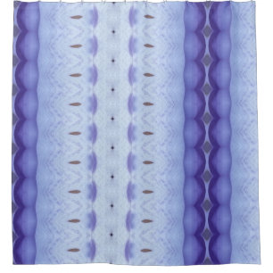 Crocus Ikat 6 Duschvorhang
