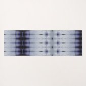 Crocus Ikat 6 Fog Yogamatte (Rückseite (Horizontal))