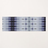 Crocus Ikat 6 Fog Yogamatte (Vorderseite (Horizontal))