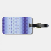 Crocus Ikat 6 Gepäckanhänger (Rückseite horizontal)