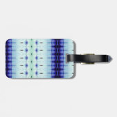 Crocus Ikat 6 Recoleta Gepäckanhänger (Rückseite horizontal)