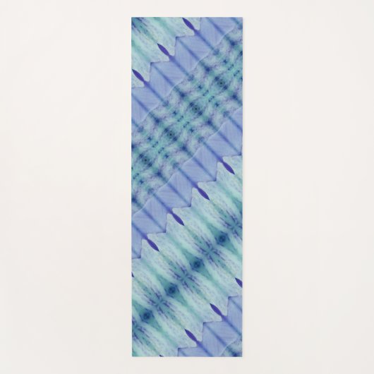 Crocus Ikat 9 Recoleta Yogamatte (Vorderseite)