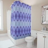 Crocus Ikat Duschvorhang (Beispiel)