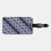Crocus Ikat Fog Gepäckanhänger (Rückseite horizontal)