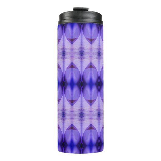 Crocus Ikat Sangria Thermosbecher (Vorderseite)