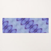 Crocus Ikat Yogamatte (Rückseite (Horizontal))