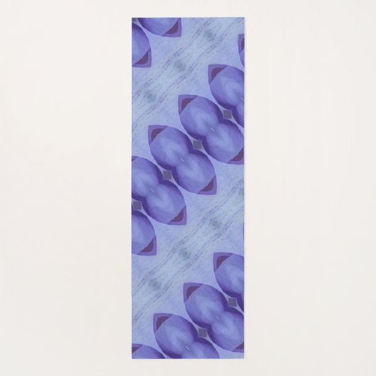 Crocus Ikat Yogamatte (Rückseite)