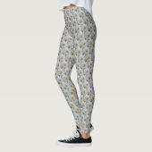 Crocus Leggings White Oaster Blume Pants (Links)