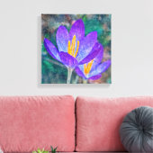 Crocus Leinwanddruck (Insitu (Wohnzimmer))