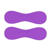 Crocus Lila Solid Color Baseball (Paneele)