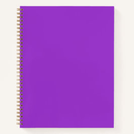 Crocus Lila Solid Color Spiral Notizblock