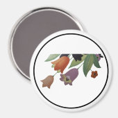 Crocus Magnet (Vorderseite/Rückseite)