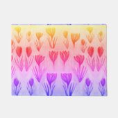 Crocus Pattern Door Mat Fußmatte (Vorderseite)