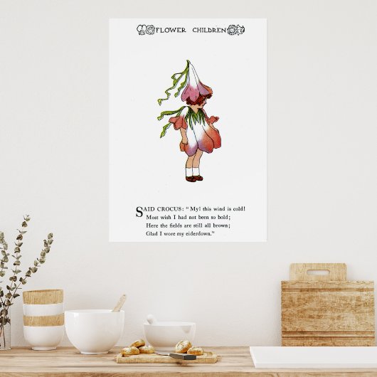 Crocus Poster (Küche)