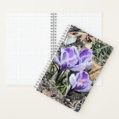 Crocus Spiral Notebook Notizblock (Innen)
