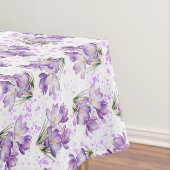 Crocus Spring Floral Pattern Tischdecke (Beispiel)