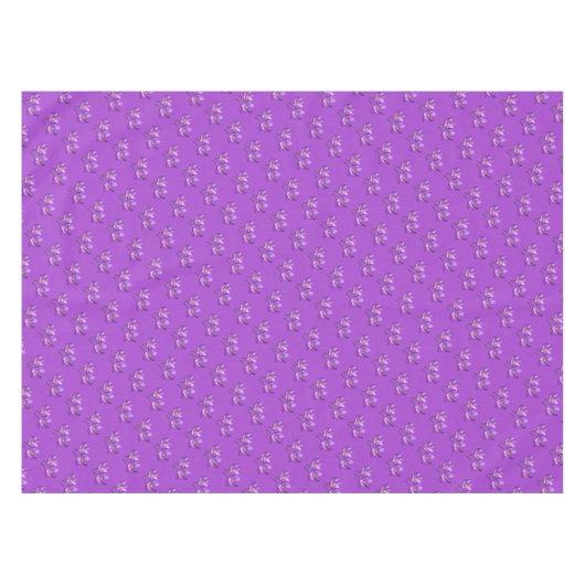 Crocus Tablecloth Feste Osterfeier Blume Tableclou Tischdecke (Vorderseite (Horizontal))