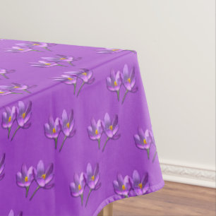 Crocus Tablecloth Feste Osterfeier Blume Tableclou Tischdecke