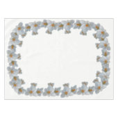 Crocus Tablecloth Osterfeige Blume Crocus Tableclo Tischdecke (Vorderseite (Horizontal))