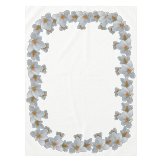 Crocus Tablecloth Osterfeige Blume Crocus Tableclo Tischdecke (Vorderseite)