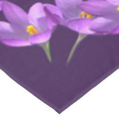 Crocus Tablecloth Osterfeige Blume Crocus Tableclo Tischdecke (Schrägansicht)