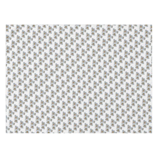 Crocus Tablecloth Osterfeige Blume Crocus Tableclo Tischdecke (Vorderseite (Horizontal))