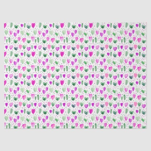 Crocus Tiny Hearts 2 Seidenpapier (Vorderseite)