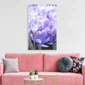 Crocus Wrapped Canvas Print Leinwanddruck (Insitu (Wohnzimmer))