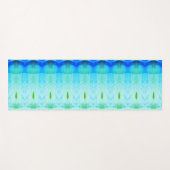 Crocus x GL Ikat 6 Yogamatte (Vorderseite (Horizontal))