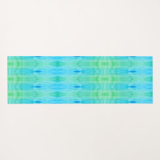 Crocus X GL Ikat 9  Yogamatte (Rückseite (Horizontal))