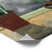 Crocuses and Daffodis in Pots | Christopher Wood Poster (Ecke)