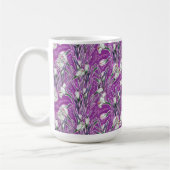 Crocuses, botanische Blumengarten-Blume Kaffeetasse (Links)