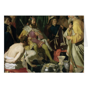 Croesus und Solon, 1624