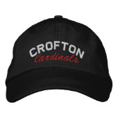 Crofton, Kardinal Hat Bestickte Baseballkappe (Vorderseite)