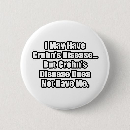 Crohn-Zitat Button (Vorderseite)