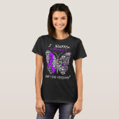 Crohn's Awareness Month Ribbon Geschenke T-Shirt (Vorne ganz)