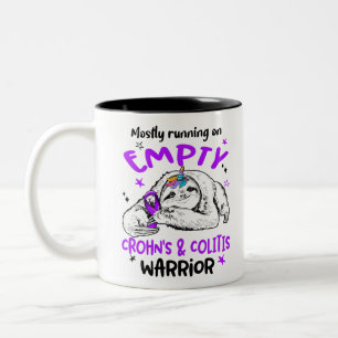 Crohn's & Colitis Awareness Month Ribbon Geschenke Zweifarbige Tasse