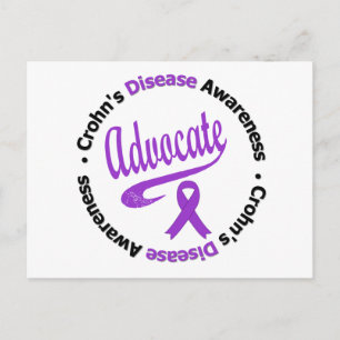 Crohns Disease Advocate Postkarte