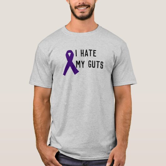 Crohns/Kolitis hasse ich meine Eingeweide T-Shirt (Vorderseite)