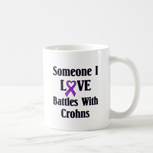 Crohns Krankheit Kaffeetasse (Rechts)
