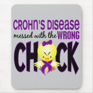 Crohns Krankheit verwirrt mit dem falschen Küken Mousepad