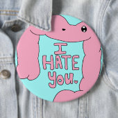 Crohns und Kolitis-glücklichen Doppelpunkt-Knopfes Button (Beispiel)