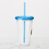 Croissant Acrylic Tumbler Acryltrinkbecher (Rechts)